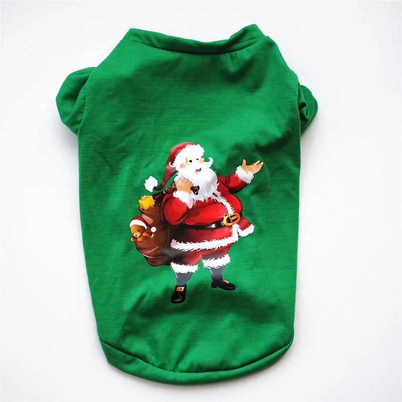 Pet Christmas Vest Shirt - Blingy Bag LLC