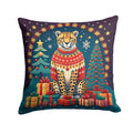 Cheetah Christmas Throw Pillow - Blingy Bag LLC