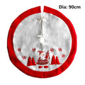 Fur Christmas Tree Skirt - Blingy Bag LLC