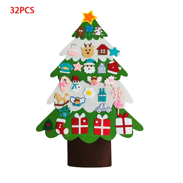 Felt Christmas Tree - Blingy Bag LLC