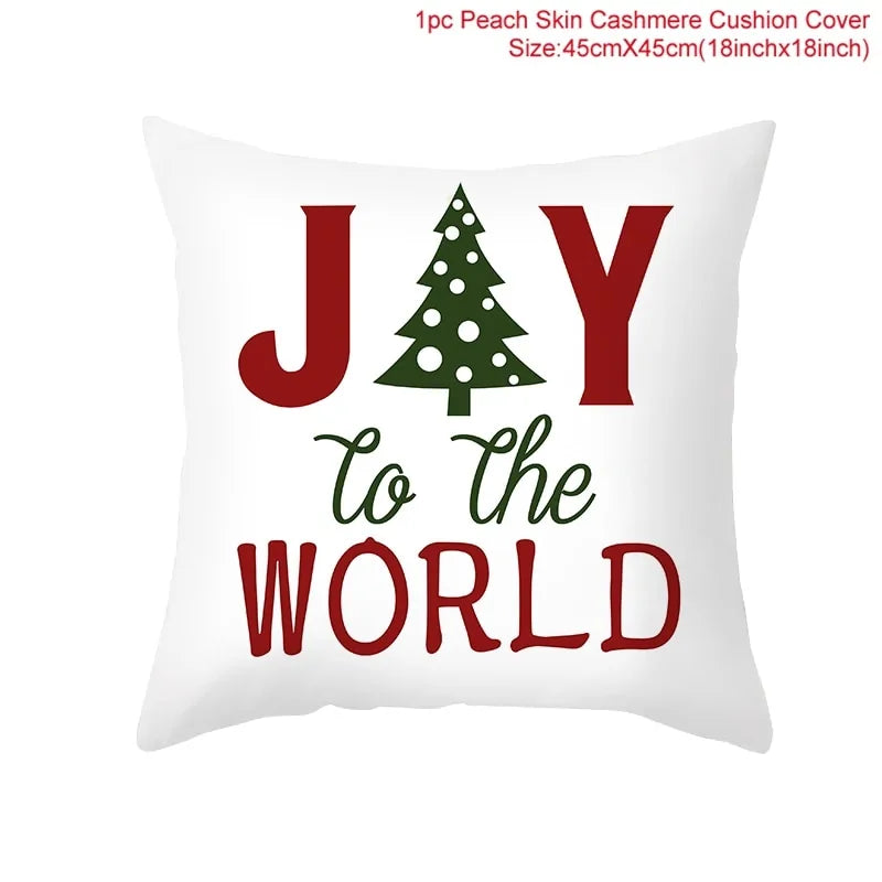 Cartoon Christmas Pillow Cover - Blingy Bag LLC