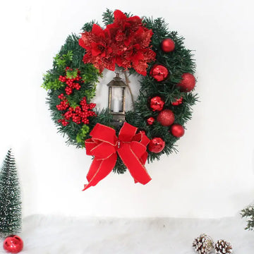 Christmas Pine Cone Wreath - Blingy Bag LLC