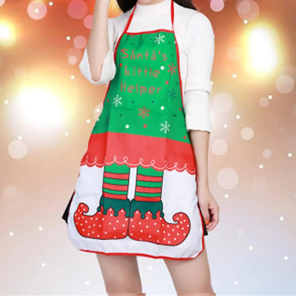 Santa Claus Christmas Apron - Blingy Bag LLC