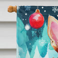 Chihuahua Christmas House Flag - Blingy Bag LLC