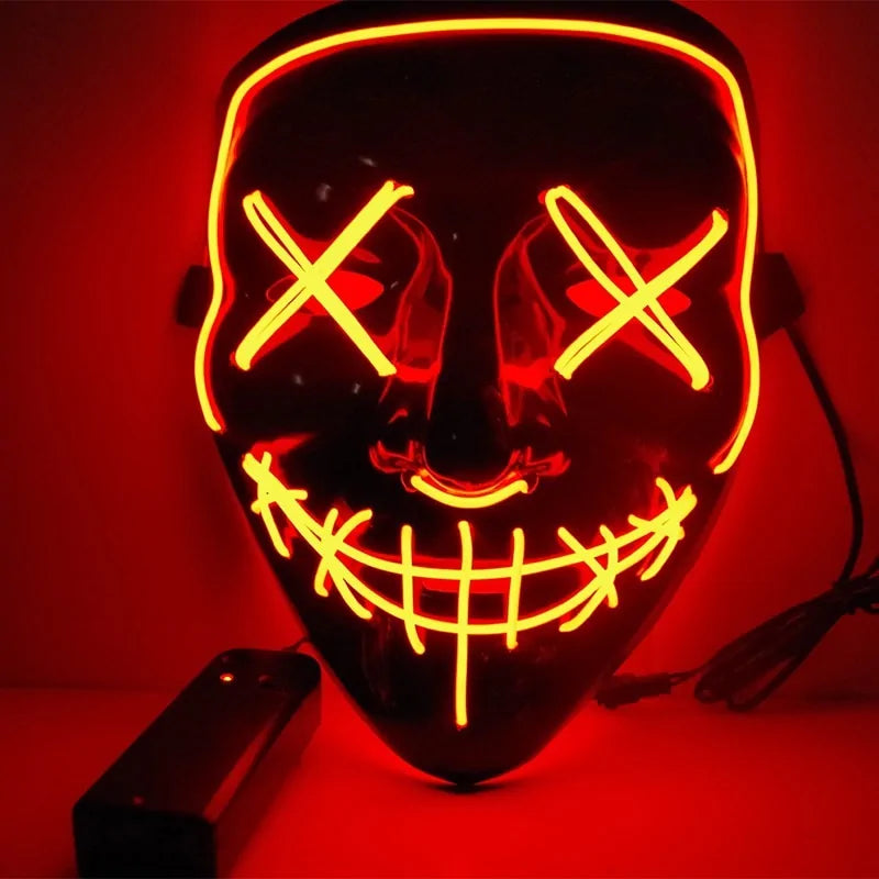 Halloween Led Mask - Blingy Bag LLC