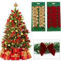 Christmas Tree Ornaments Christmas Decoration Bow - Blingy Bag LLC