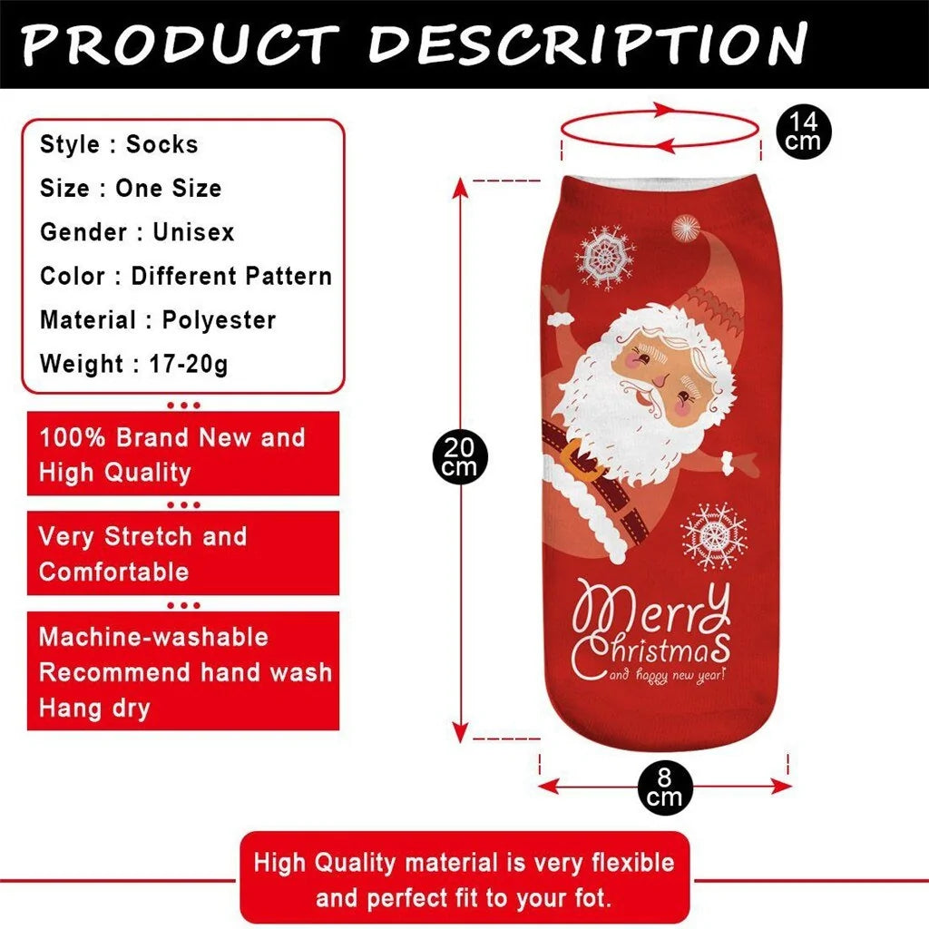 Women's Christmas Socks - Blingy Bag LLC