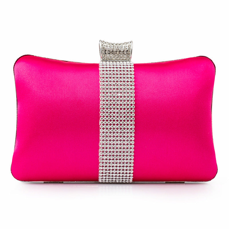 Rhinestone-studded Clutch Bag Banquet Fashion - Blingy Bag LLC