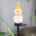 Solar Christmas Lights Snowman - Blingy Bag LLC