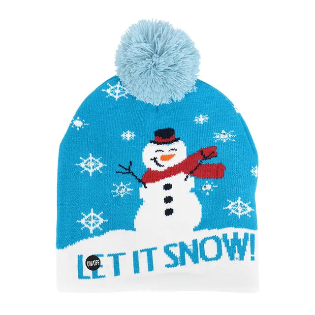 LED Christmas Hat - Blingy Bag LLC