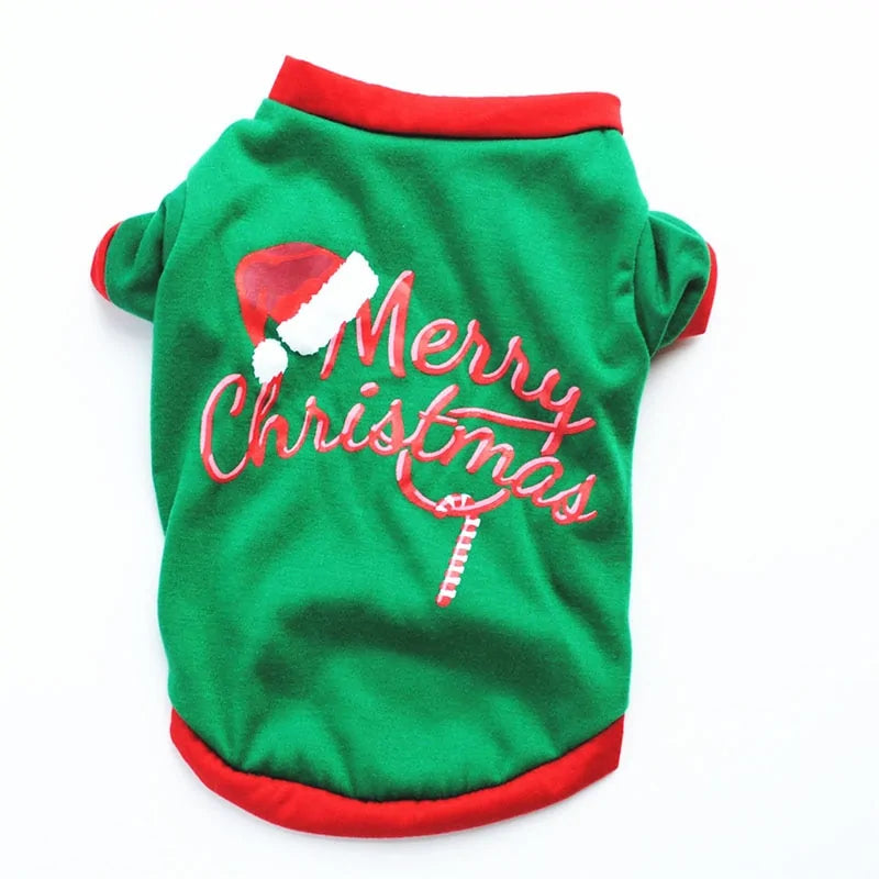 Pet Christmas Vest Shirt - Blingy Bag LLC