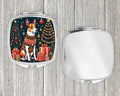 Basenji Christmas Compact Mirror - Blingy Bag LLC