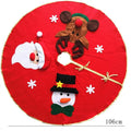 Fur Christmas Tree Skirt - Blingy Bag LLC