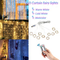 Christmas Lights Curtain Garland - Blingy Bag LLC