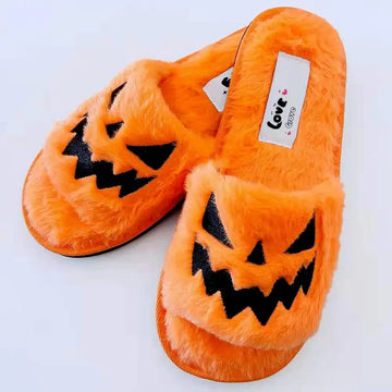 Halloween Pumpkin Slippers - Blingy Bag LLC