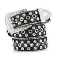 Goth Rhinestones Belts - Blingy Bag LLC