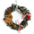 Christmas Wreath Wood Christmas Decor - Blingy Bag LLC