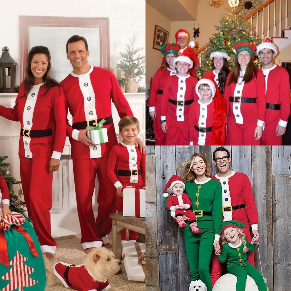 Santa Christmas Pajamas - Blingy Bag LLC