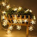 Snowflakes LED Christmas Lights - Blingy Bag LLC