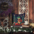 Alligator Christmas Throw Pillow - Blingy Bag LLC