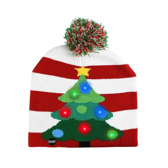 LED Christmas Hat - Blingy Bag LLC