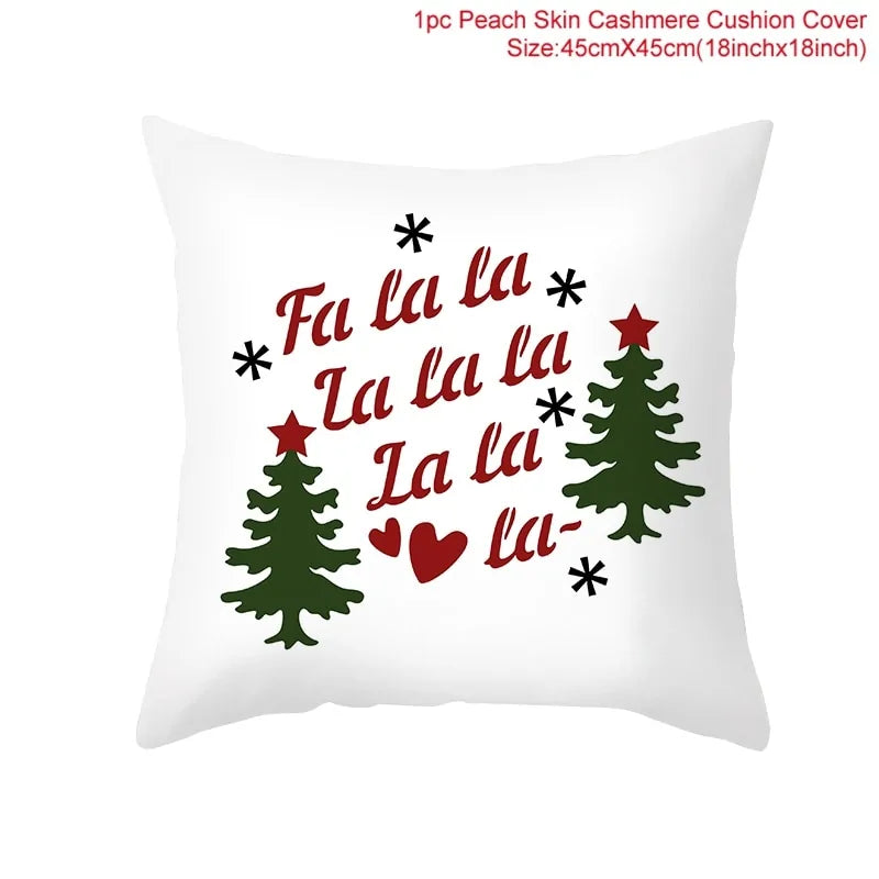 Cartoon Christmas Pillow Cover - Blingy Bag LLC