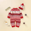 Christmas Pattern Newborn Romper - Blingy Bag LLC