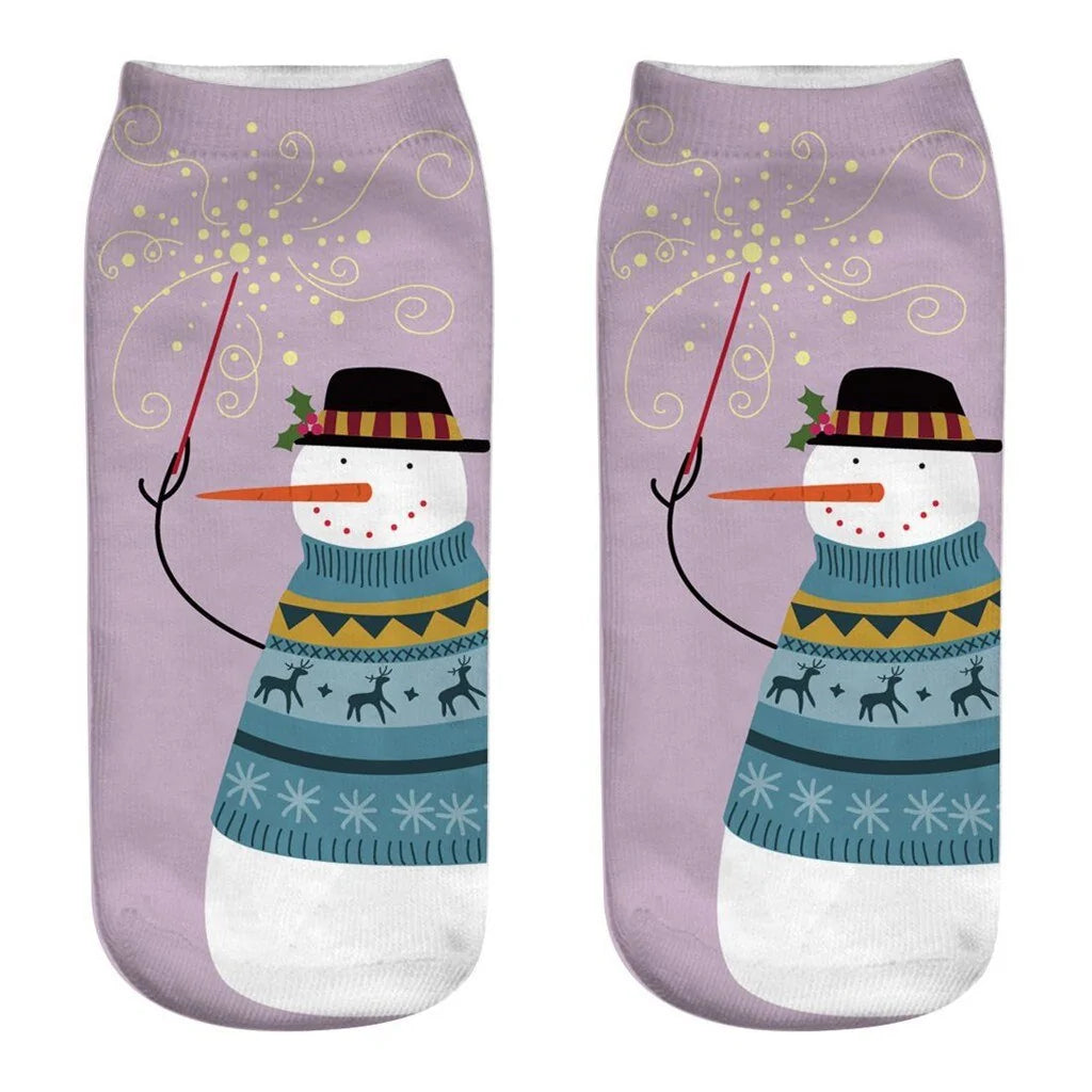 Women's Christmas Socks - Blingy Bag LLC