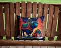 Buffalo Christmas Throw Pillow - Blingy Bag LLC