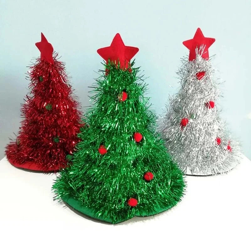 Festive Christmas Tree Hat - Blingy Bag LLC