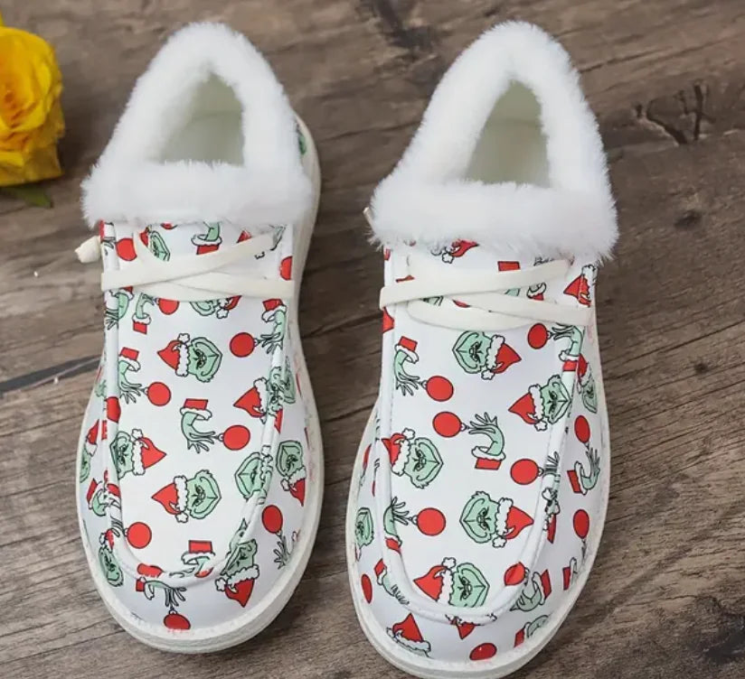 Grinch Christmas Shoes - Blingy Bag LLC