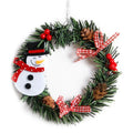 Christmas Wreath Wood Christmas Decor - Blingy Bag LLC