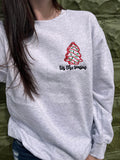 Christmas Cake Embroidered Sweatshirt - Blingy Bag LLC