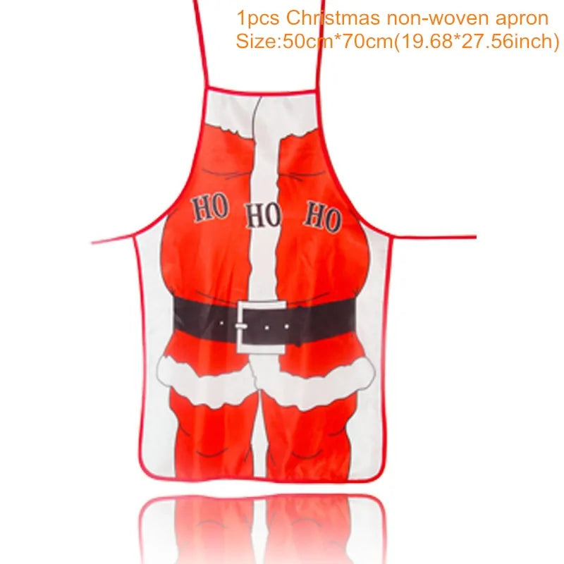 Santa Claus Christmas Apron - Blingy Bag LLC