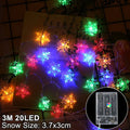 Snowflakes LED Christmas Lights - Blingy Bag LLC