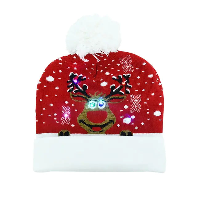 LED Christmas Hat - Blingy Bag LLC