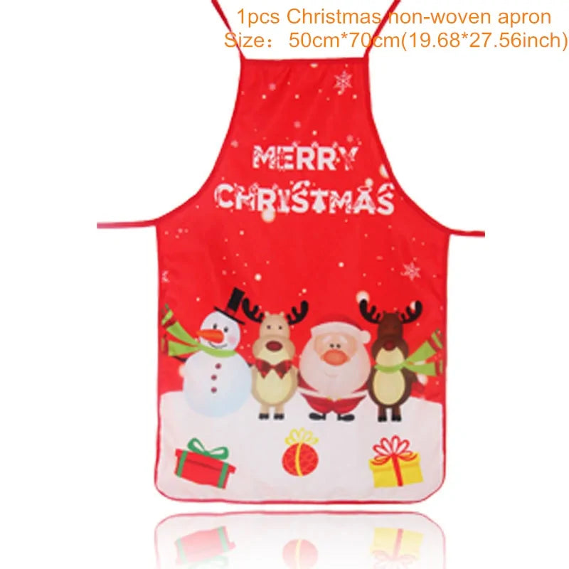 Santa Claus Christmas Apron - Blingy Bag LLC