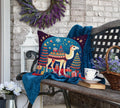 Camel Christmas Throw Pillow - Blingy Bag LLC