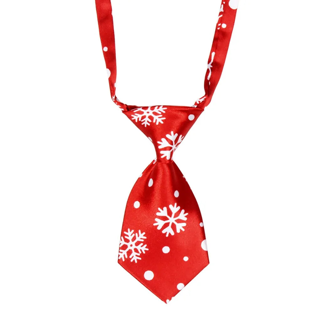 Christmas Dog Necktie - Blingy Bag LLC